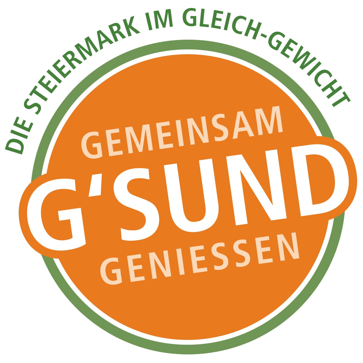 GEMEINSAM G´SUND GENIESSEN Logo